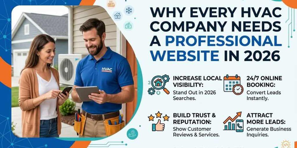 Why Every HVAC Company Needs a Professional Website in 2026
